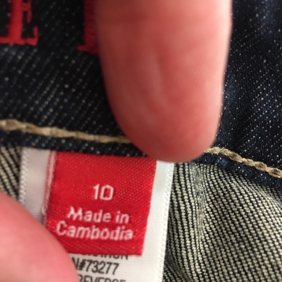 ELLE Denim Mini Skirt - Picture 5 of 8